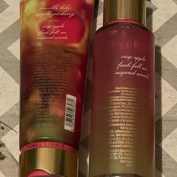 Victoria's Secret, Dreamy Apple Orchard Fragrance Lotion & Mist, NEW! - Picture 5 of 7